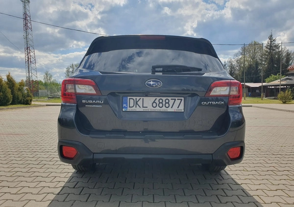 Subaru Outback cena 72900 przebieg: 247000, rok produkcji 2015 z Kłodzko małe 379